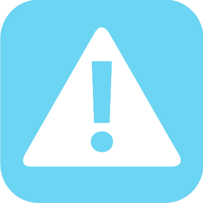 Caution safety sign - icon